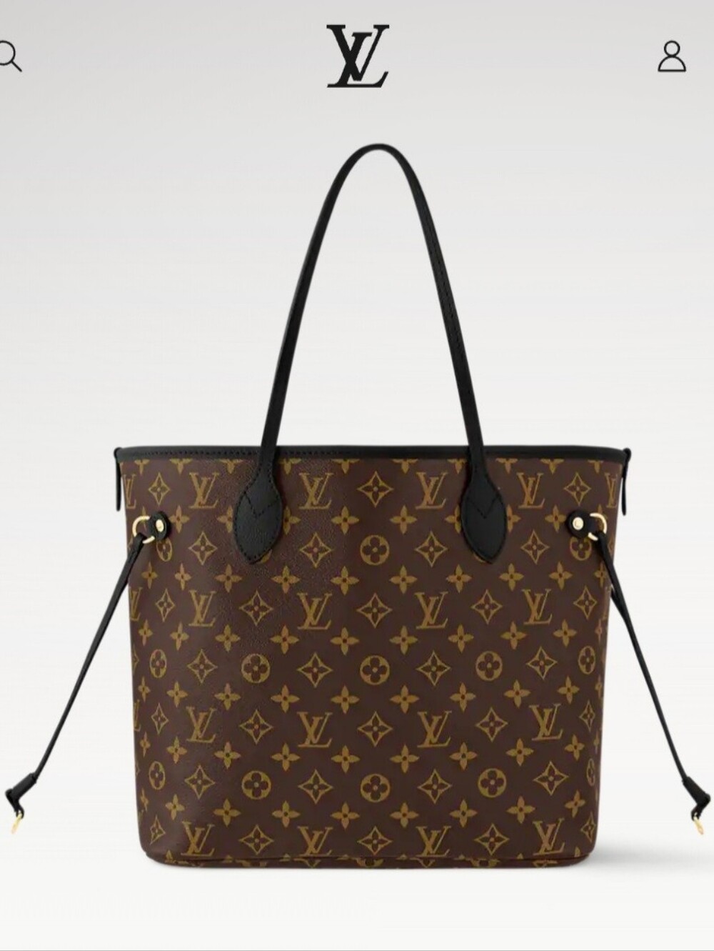 Designer Inspired Monogram Canvas Tote - Picture 4 of 14